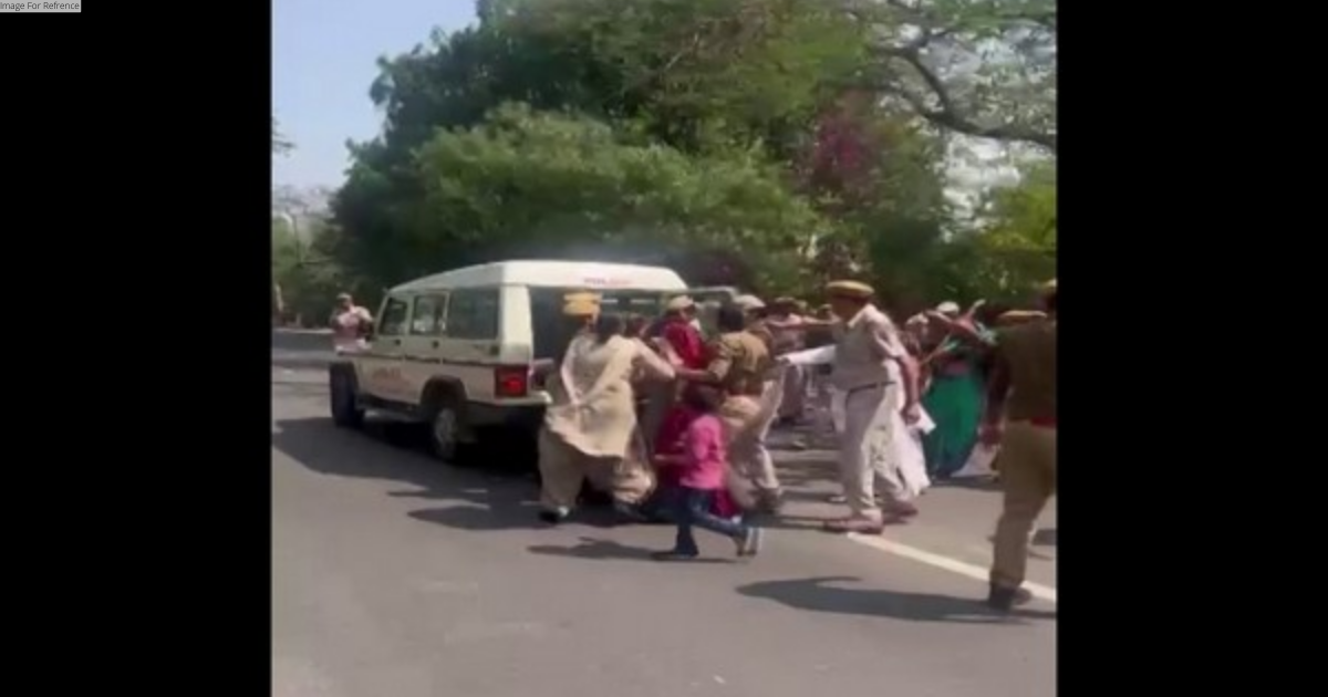 Widows of 3 jawans killed in Pulwama attack hold protest against Rajasthan government